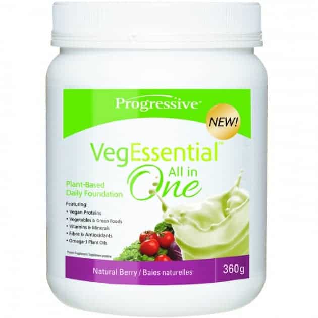 Progressive-VegEssential-All-in-One-360g-Natural-Berry